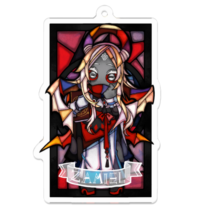 アクリルキーホルダー - 70 x 70 (mm)