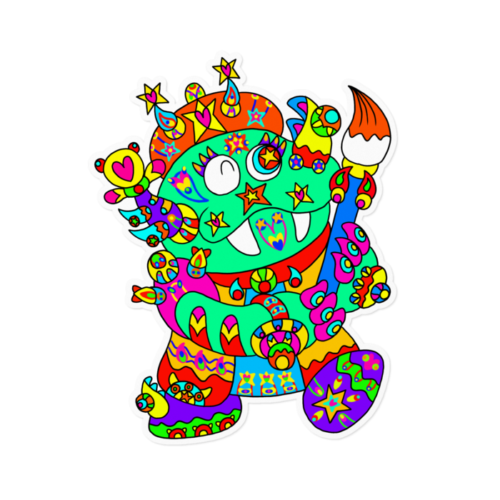 ステッカー - 160 x 160 (mm)