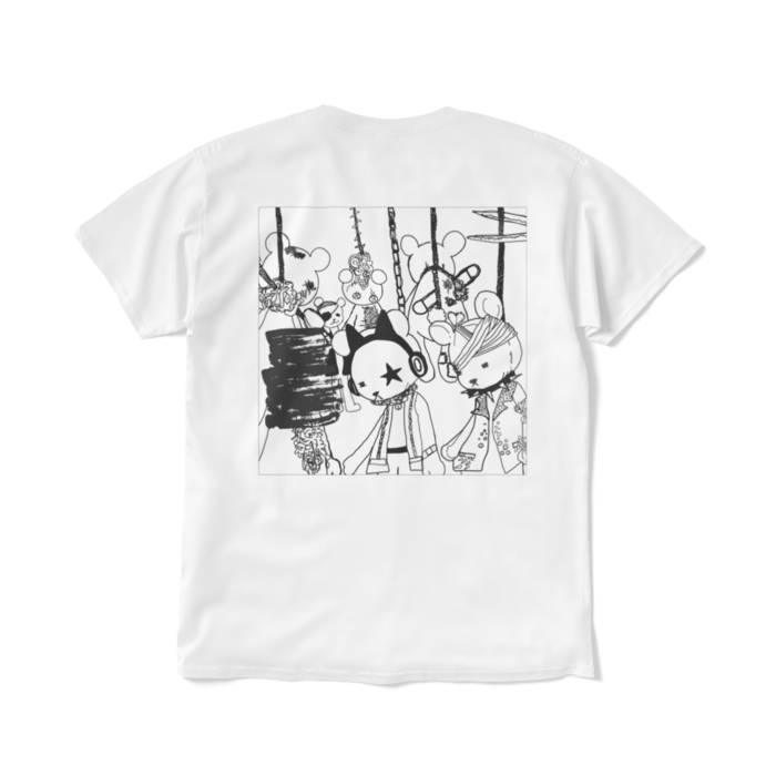 Tシャツ(短納期) - L - ホワイト