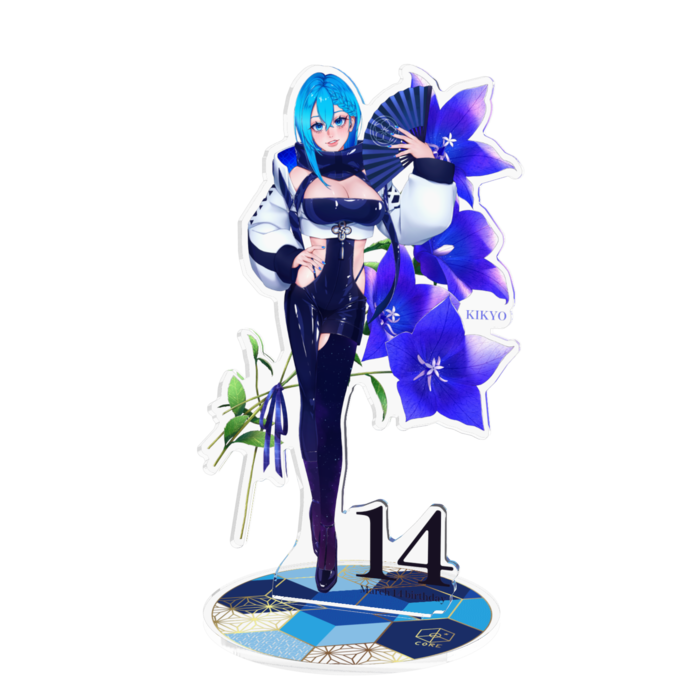 アクリルフィギュア (Acrylic figure) : 160 x 160 (mm)