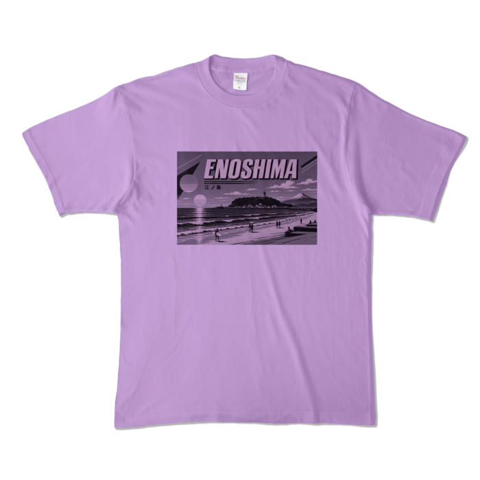 カラーTシャツ - XL - ライトパープル (淡色)