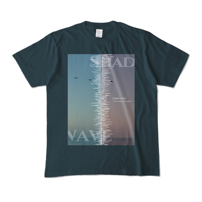 カラーTシャツ - M - デニム (濃色)