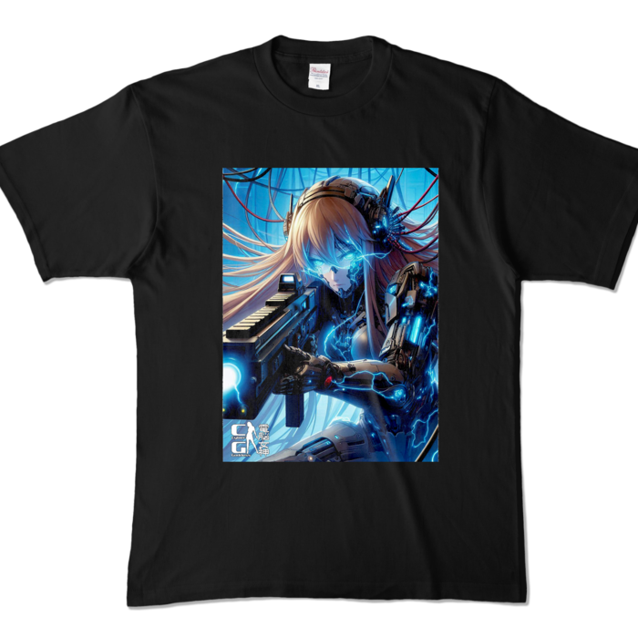 カラーTシャツ - XL - ブラック (濃色)