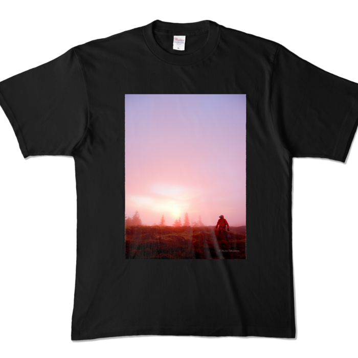 カラーTシャツ - XL - ブラック (濃色)