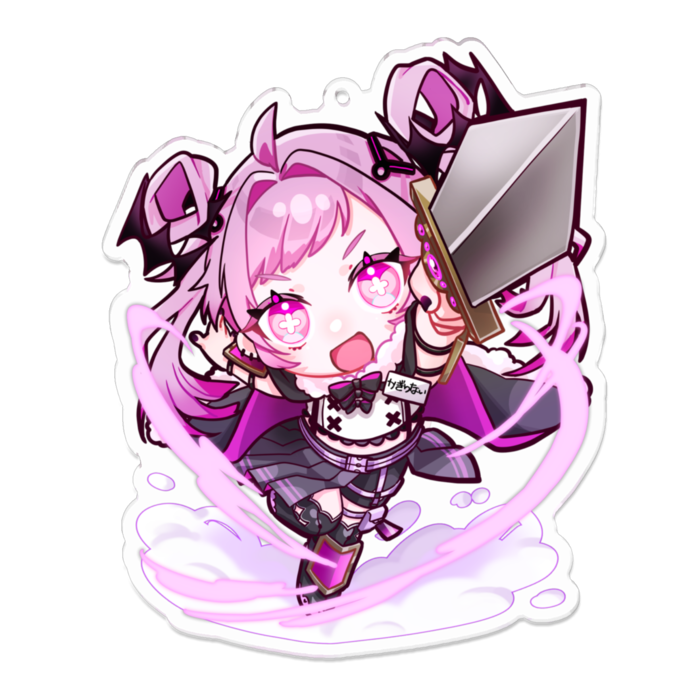 アクリルキーホルダー - 100 x 100 (mm)