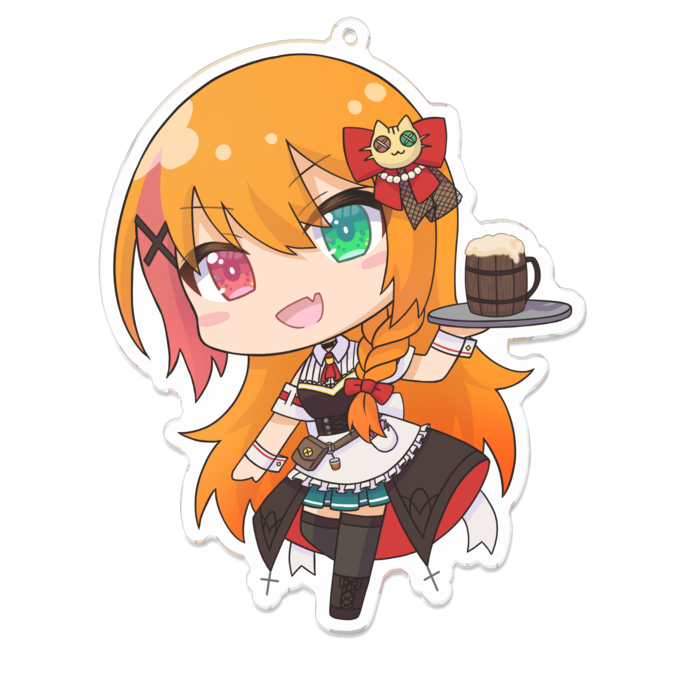 アクリルキーホルダー - 100 x 100 (mm)
