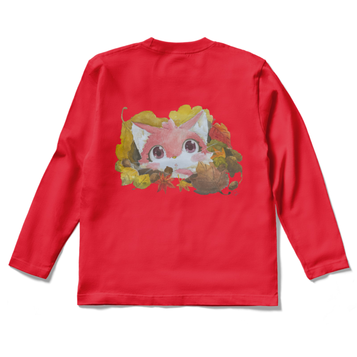 ロングスリーブTシャツ - S - レッド(1)