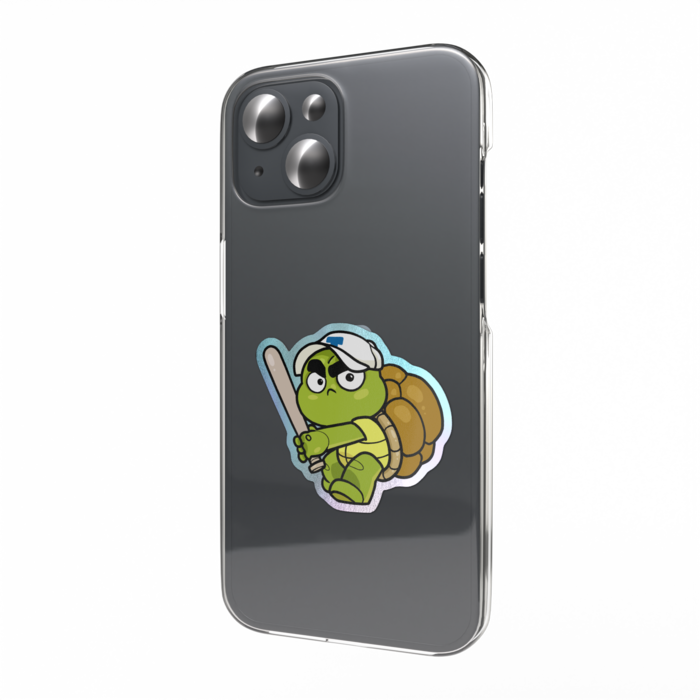 オーロラスマホステッカー - 縦