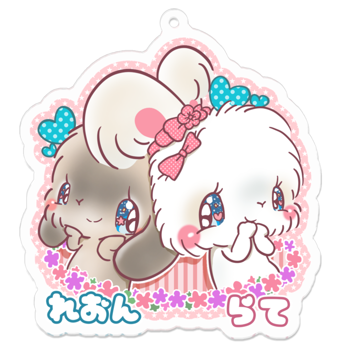 アクリルキーホルダー - 70 x 70 (mm)