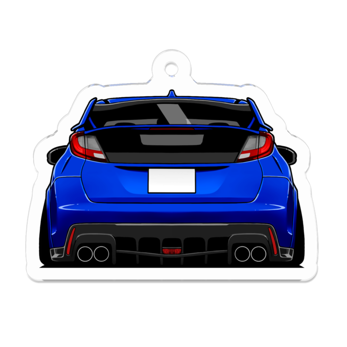 FK2 シビック タイプR おしりアクリルキーホルダー 各色