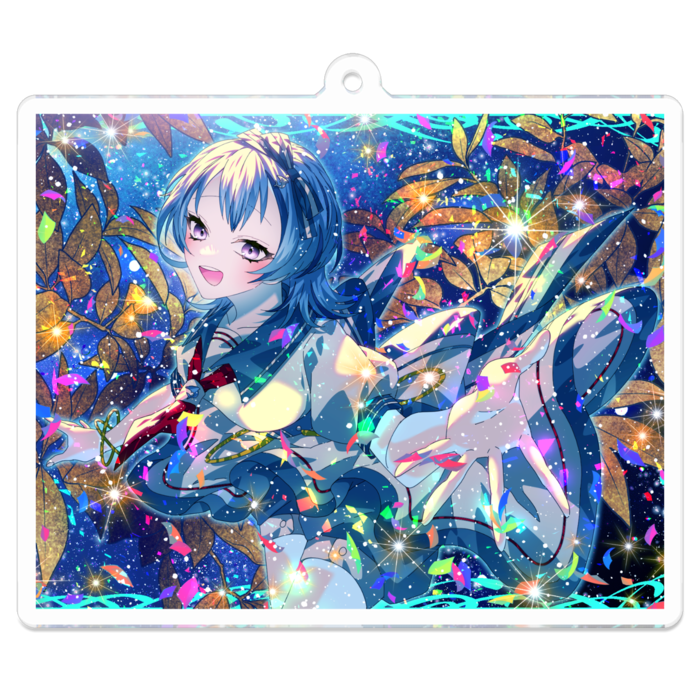 アクリルキーホルダー - 70 x 70 (mm)