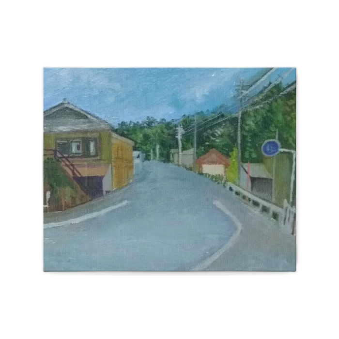 田舎道 キャンバスアート 未来屋 Miku Nagano 永野未来のオンラインショップ Booth