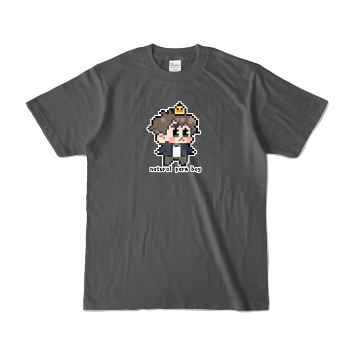 カラーTシャツ - S - チャコール (濃色)