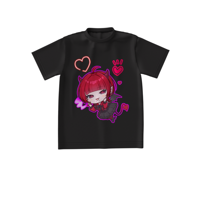 ビッグシルエットTシャツ - S - black