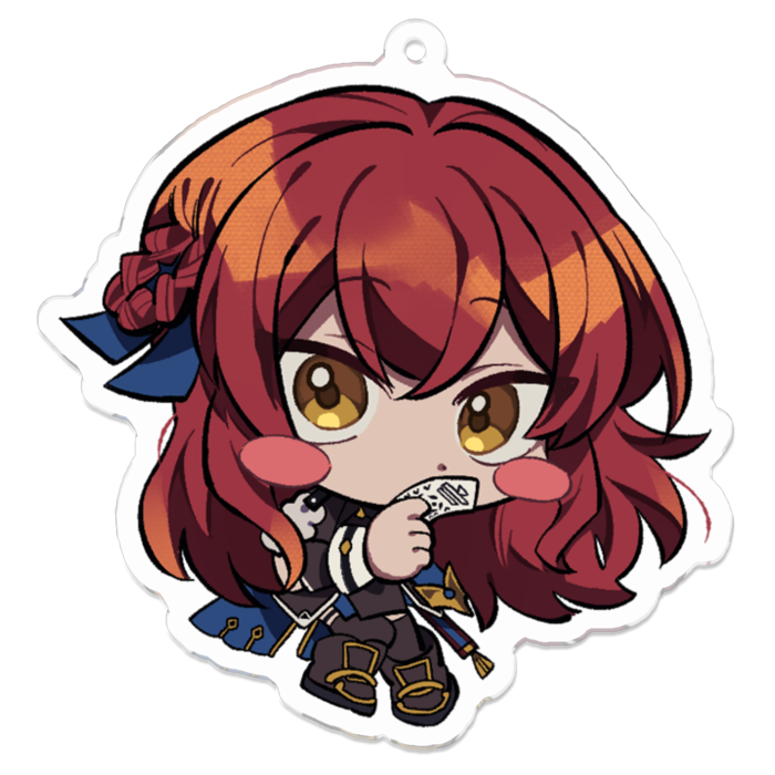 アクリルキーホルダー - 70 x 70 (mm)