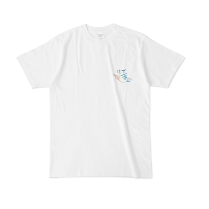 Tシャツ - L - 白〜丸四角縁〜