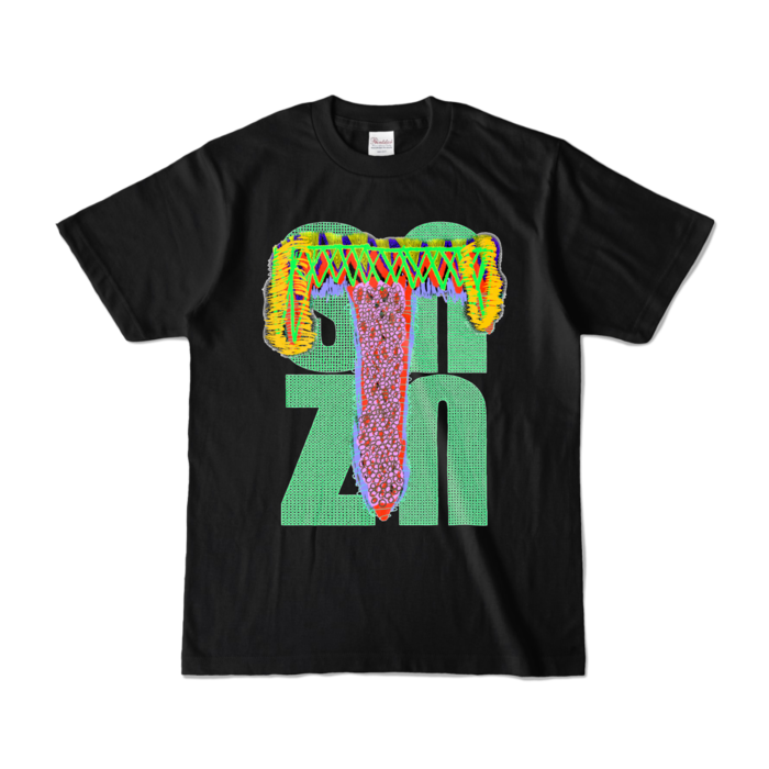 カラーTシャツ - S - ブラック (濃色)