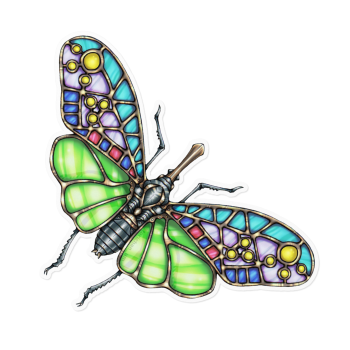 緑　ー　ホワイト／160 x 160㍉