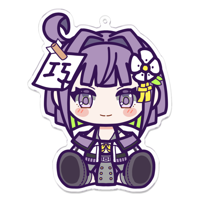 アクリルキーホルダー - 100 x 100 (mm)