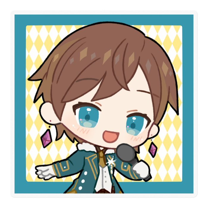 ステッカー - 100 x 100 (mm)