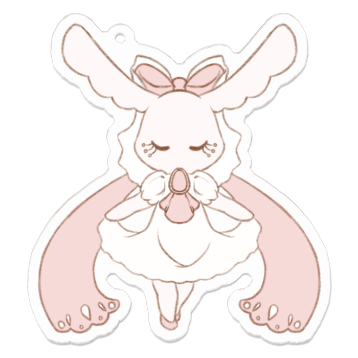 アクリルキーホルダー - 70 x 70 (mm)