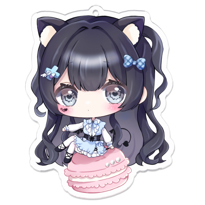 アクリルキーホルダー - 70 x 70 (mm)