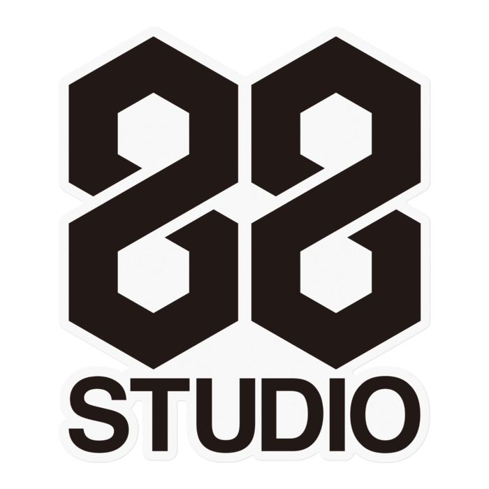 ステッカー - 100 x 100 (mm)