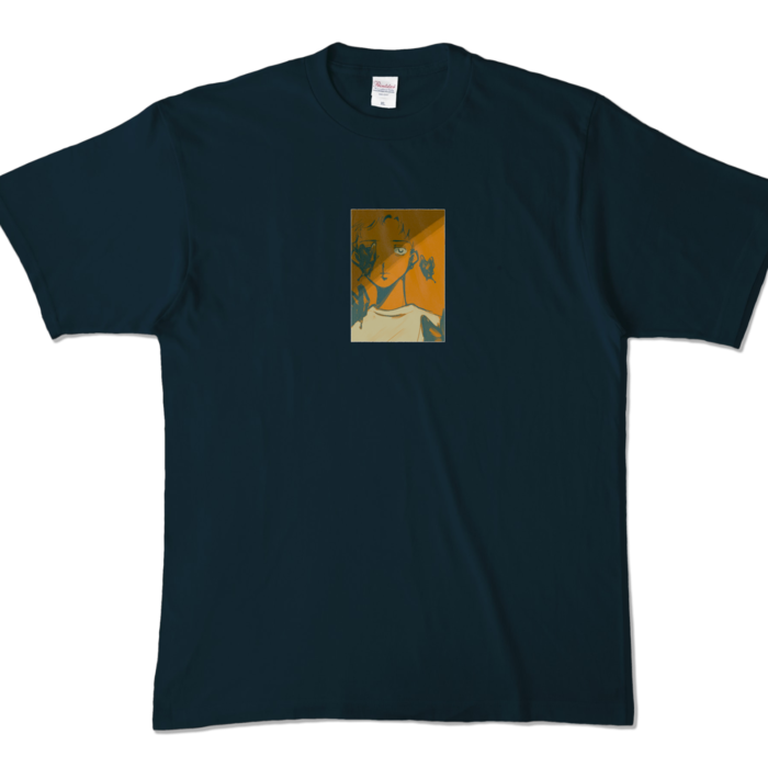 カラーTシャツ - XL - ネイビー (濃色)