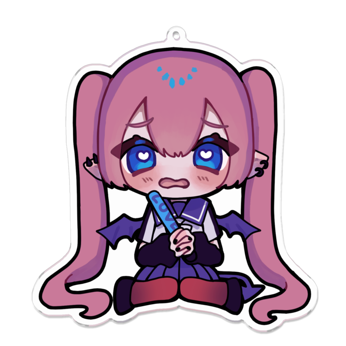 アクリルキーホルダー - 100 x 100 (mm)