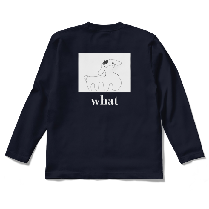ロングスリーブTシャツ - S - ネイビー