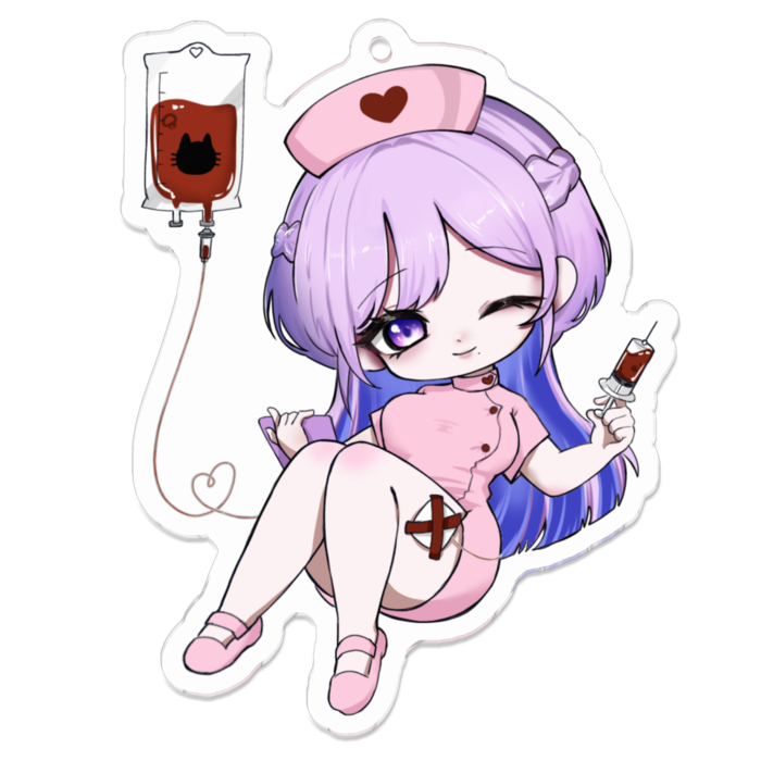 アクリルキーホルダー - 70 x 70 (mm)