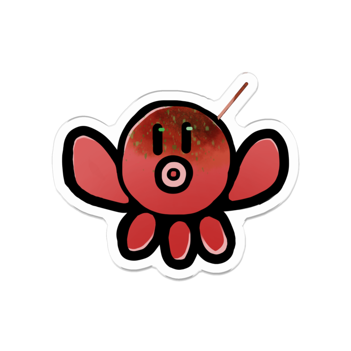 アクリルバッジ - 50 x 50 (mm)