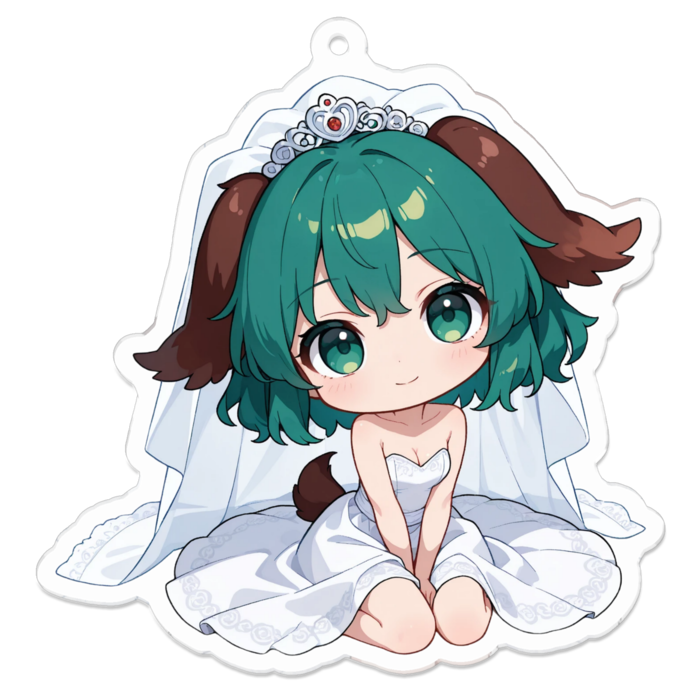 アクリルキーホルダー - 70 x 70 (mm)(キャラのみ)