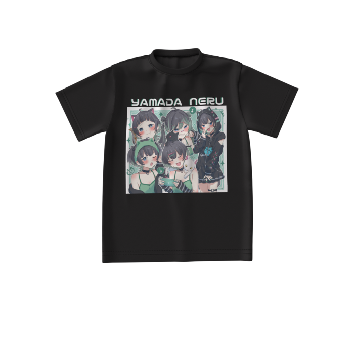 黒ビッグシルエットTシャツ　 - S - 