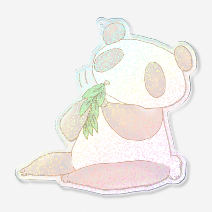 ホログラムアクリルキーホルダー - 100 × 100mm