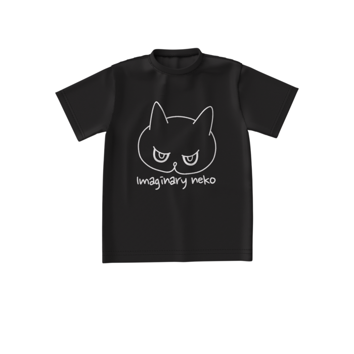 T-shirt | Black - S - 正面