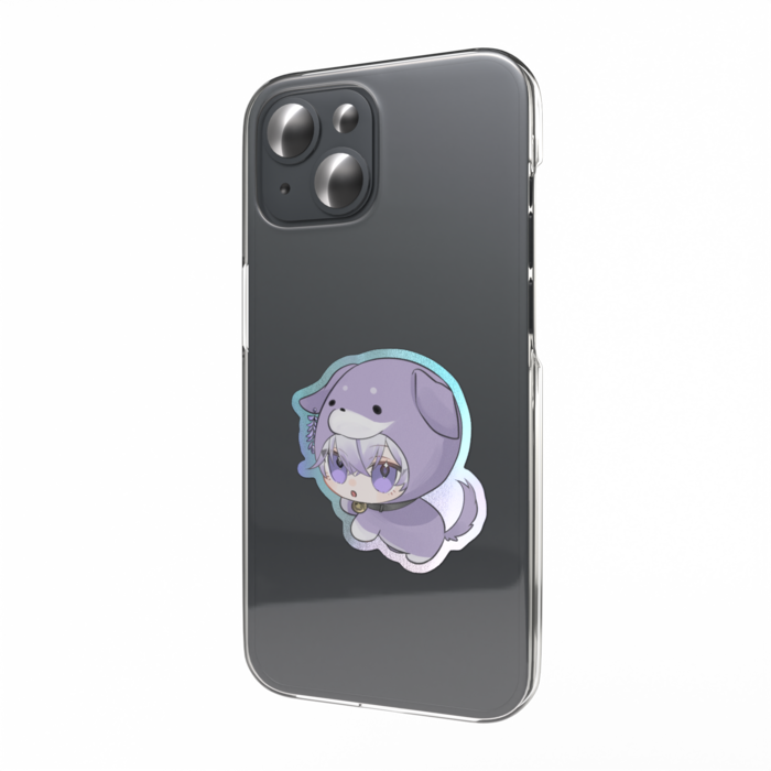 オーロラスマホステッカー - 縦