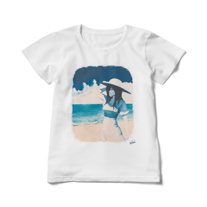 レディースTシャツ - L - 白