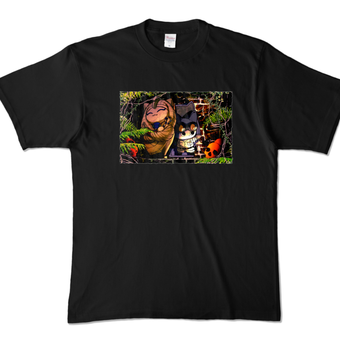カラーTシャツ - XL - ブラック (濃色)