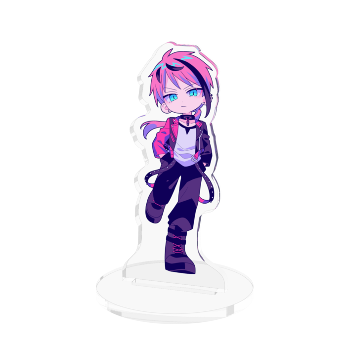 アクリルフィギュア - 70x70mm(稲嶺音央)