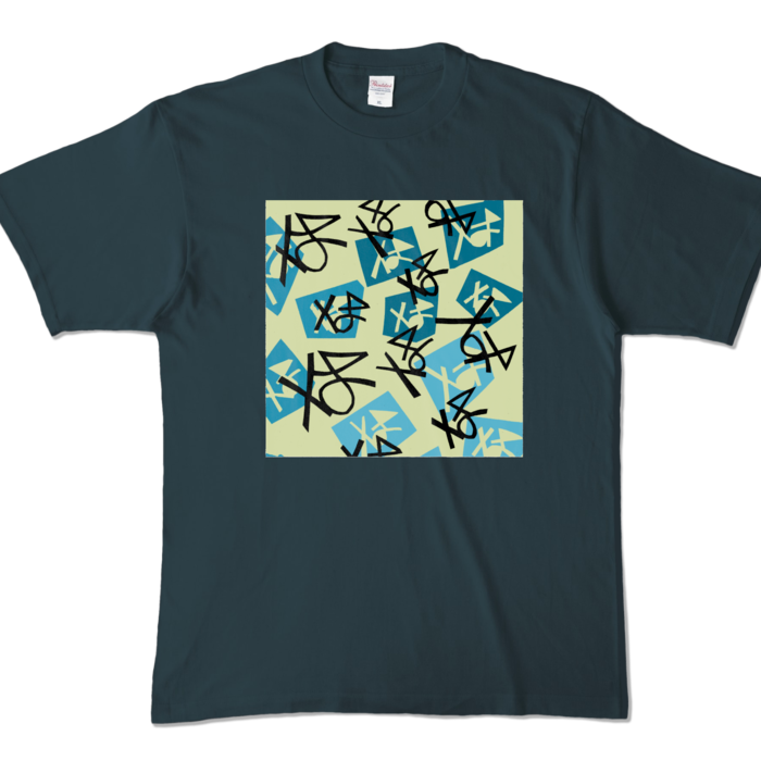 カラーTシャツ - XL - デニム (濃色)