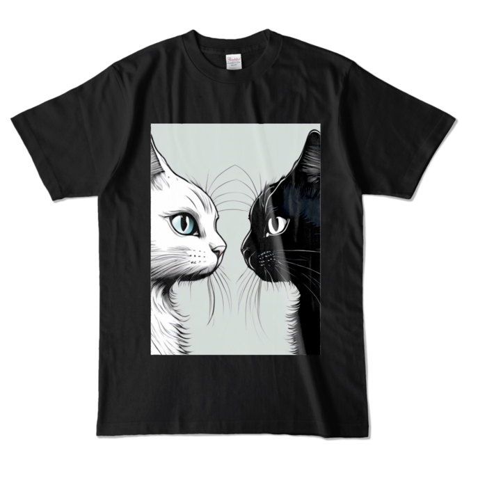 カラーTシャツ - L - ブラック (濃色)