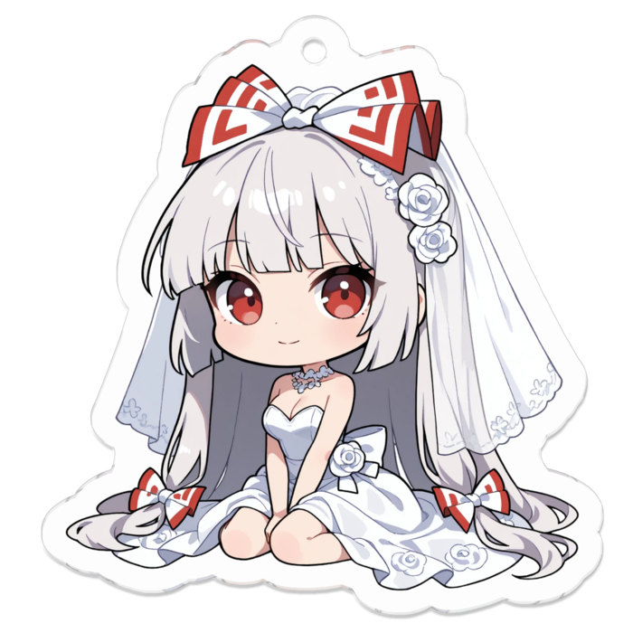 アクリルキーホルダー - 50 x 50 (mm)(キャラのみ)