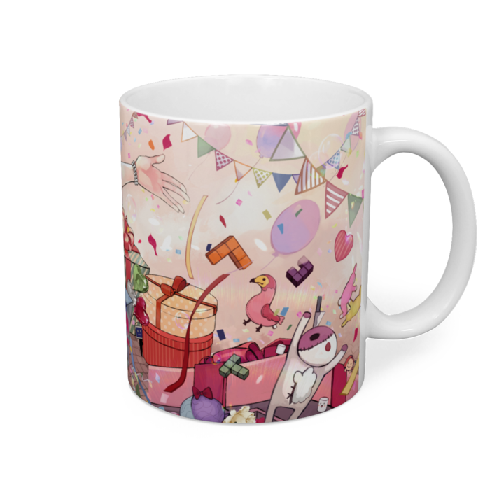 マグカップ - 直径 8 cm / 高さ 9.5 cm