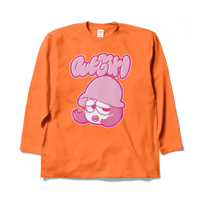 ロングスリーブTシャツ - XL - オレンジ