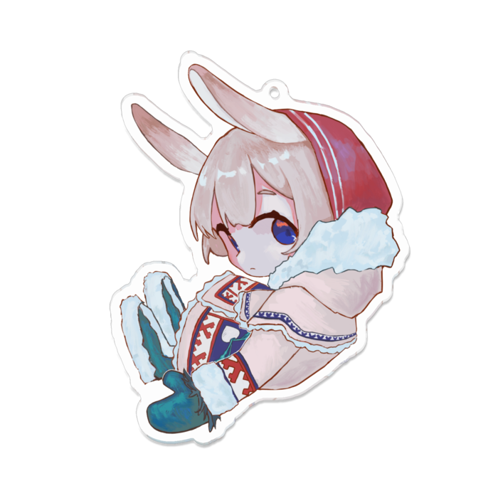 アクリルキーホルダー - 100 x 100 (mm)