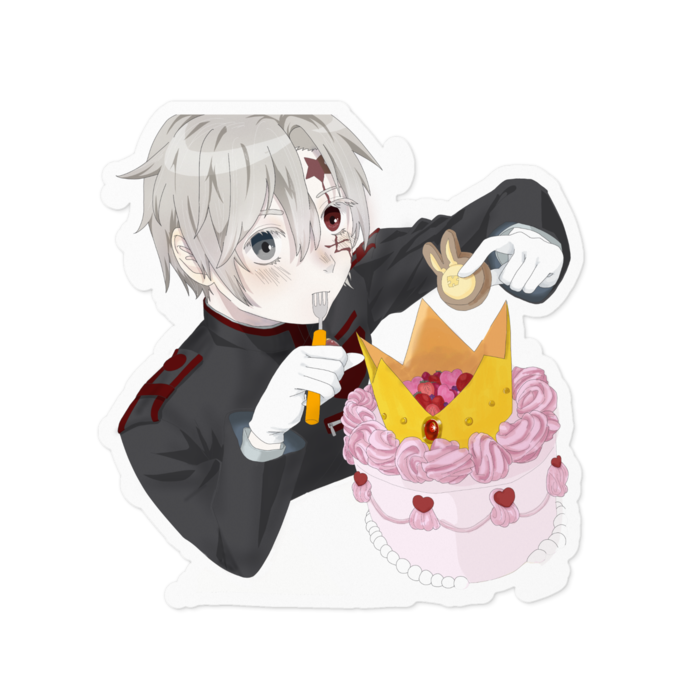 ステッカー - 100 x 100 (mm)