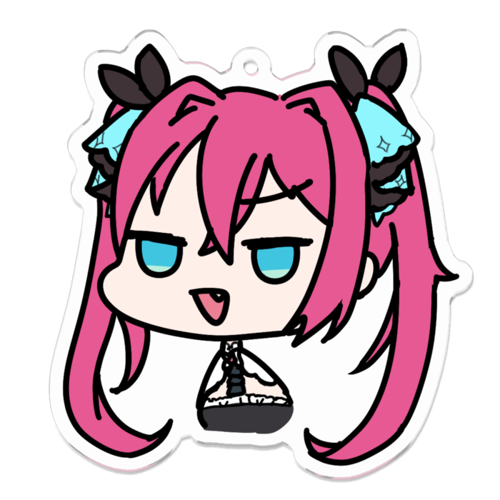 アクリルキーホルダー - 70 x 70 (mm)