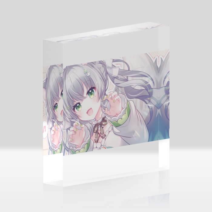 B-アクリルブロック - 100x100mm