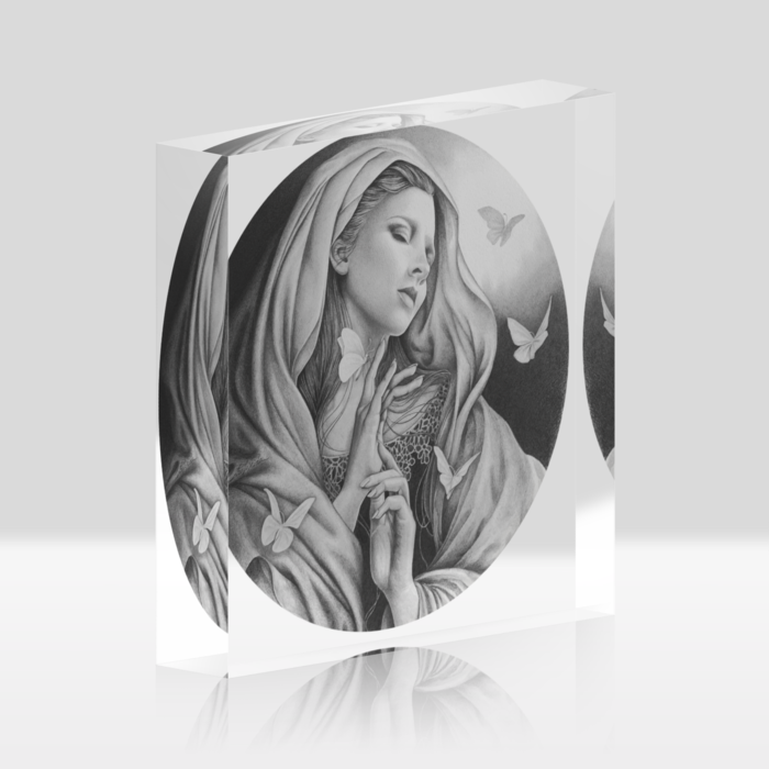 アクリルブロック - 100x100mm